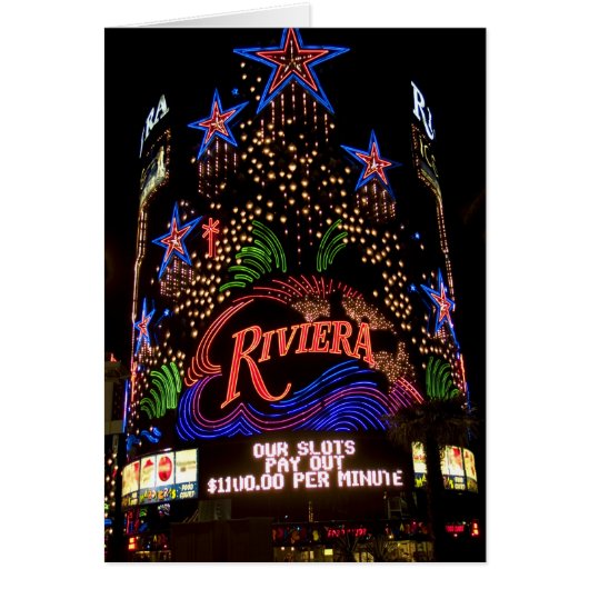 Riviera Las Vegas Card (Front)