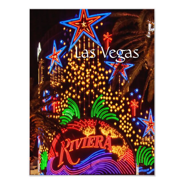 Riviera Las Vegas Photo Enlargement (Front)