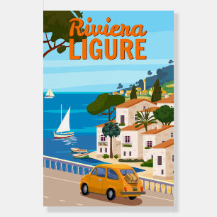 Riviera Ligure Italy, Mediterranean poster