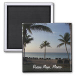 Riviera Maya Cancun Mexico Beach Vacation Magnet at Zazzle