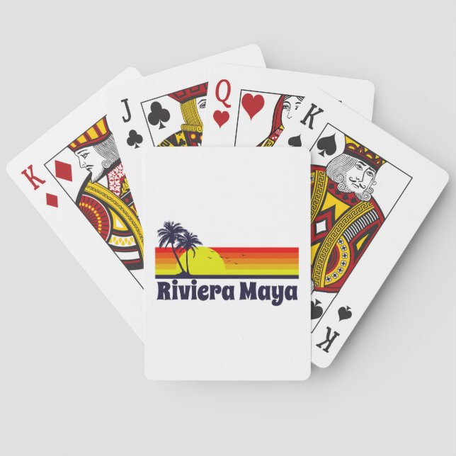 Riviera Maya Poker Cards (Back)