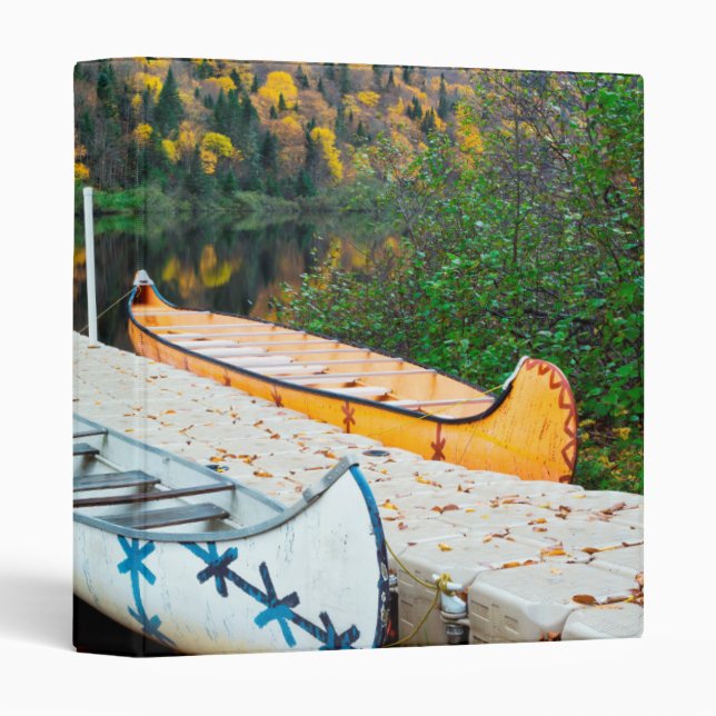 Rivière Jacques-Cartier | Rabaskas Dock 3 Ring Binder (Front/Spine)