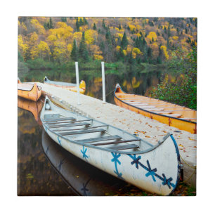 Rivière Jacques-Cartier Rabaskas Dock Ceramic Tile