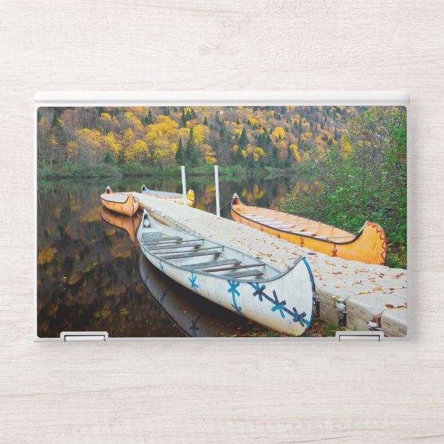 Rivière Jacques-Cartier | Rabaskas Dock HP Laptop Skin (Front)