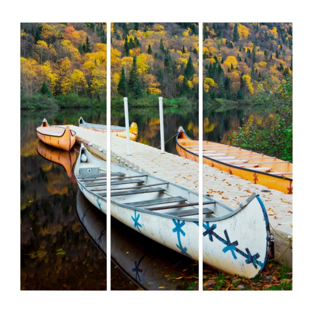 Rivière Jacques-Cartier | Rabaskas Dock Triptych (Front)