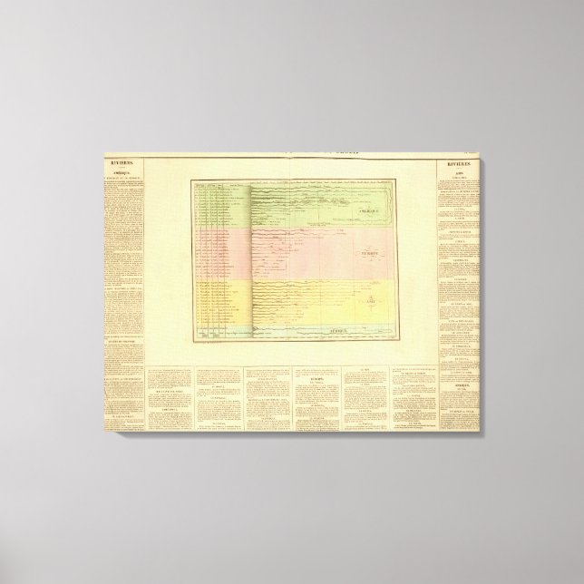 Rivieres Canvas Print (Front)