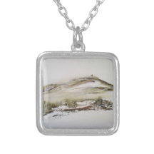 Rivington pike Horwich Watercolour          