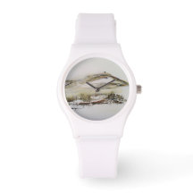 Rivington pike Horwich Watercolour     