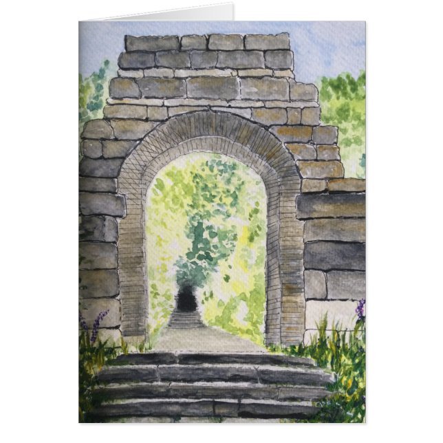 Rivington Terraced Gardens Archway     Cards (Front)