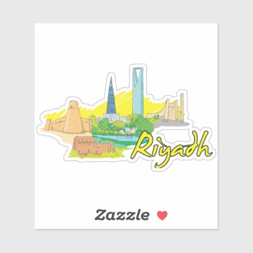 Riyad Sticker