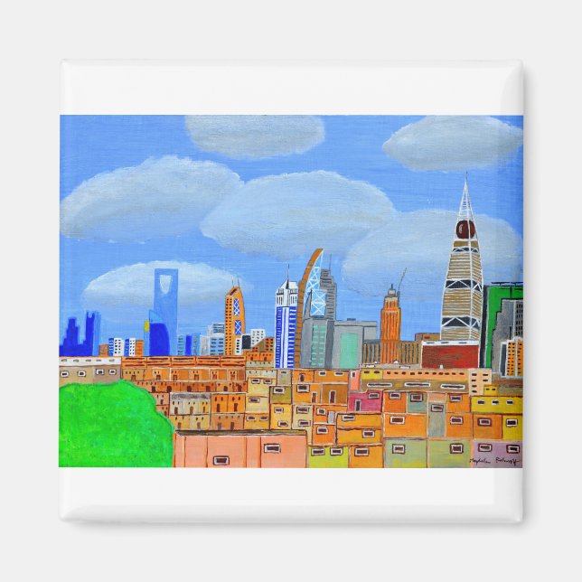 Riyadh (2) magnet (Front)