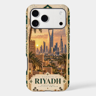 Riyadh Saudi Arabia iPhone Case Skyline Heritage