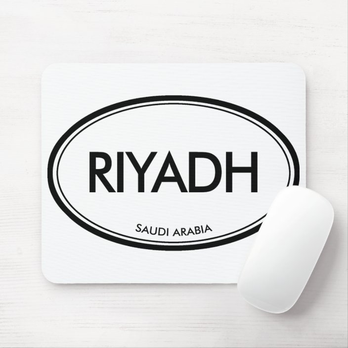 Riyadh, Saudi Arabia Mousepad
