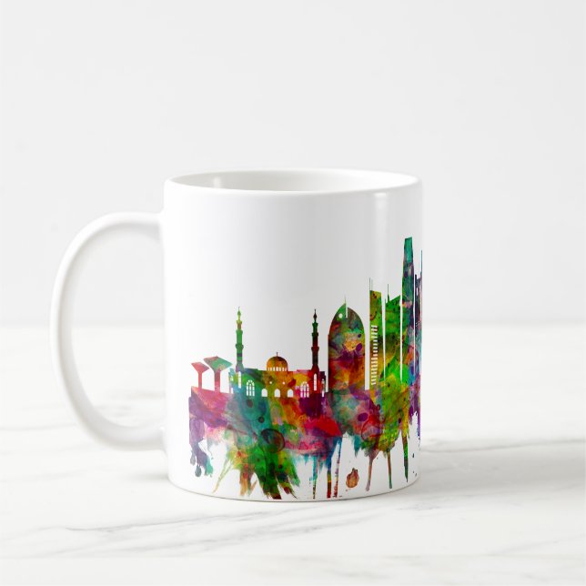Riyadh Saudi Arabia Skyline Coffee Mug (Left)