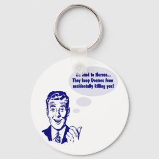 Riyah-Li Designs Be Kind To Nurses Keychain