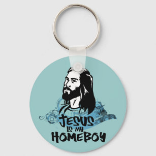Riyah-Li Designs Jesus is My Homeboy Keychain