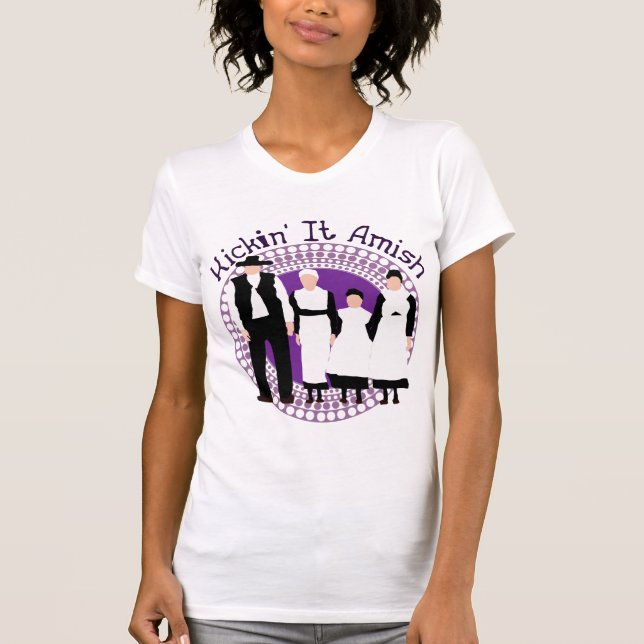 Riyah-Li Designs Kickin' It Amish T-Shirt (Front)