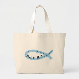 Riyah-Li Designs Walk By Faith Large Tote Bag
