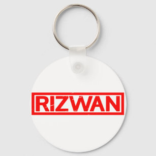 Rizwan Stamp Keychain