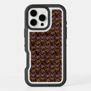 Rizz Em With The Tism Meme Autism Funny Racoon iPhone 16 Pro Max Case