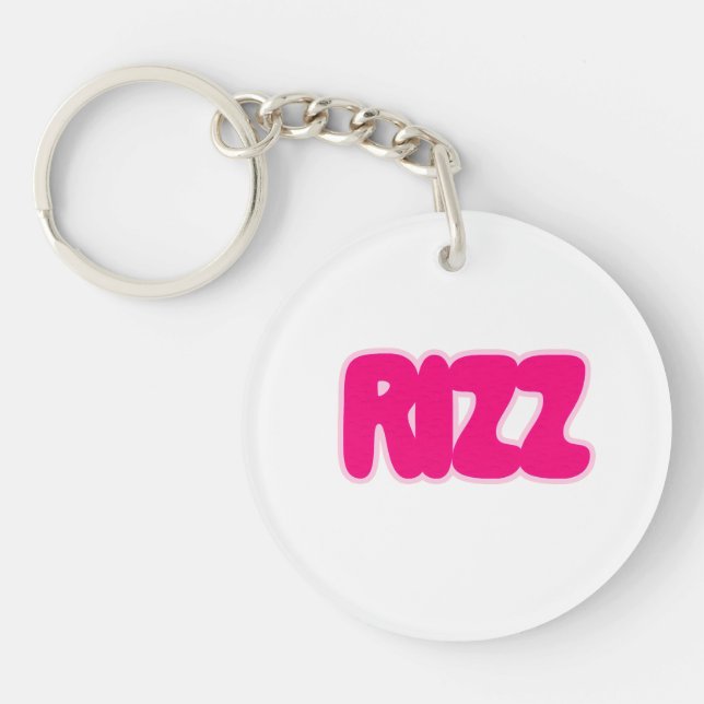 Rizz Keychain (Front)