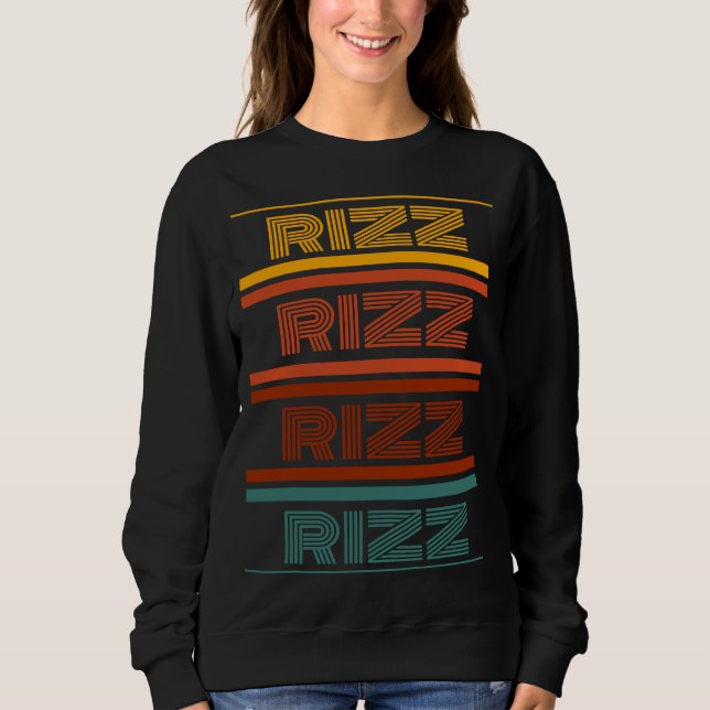 Rizz Meme  1 Sweatshirt (Front)