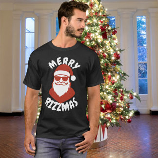 Rizz The Season Trendy Christmas Santa T-Shirt