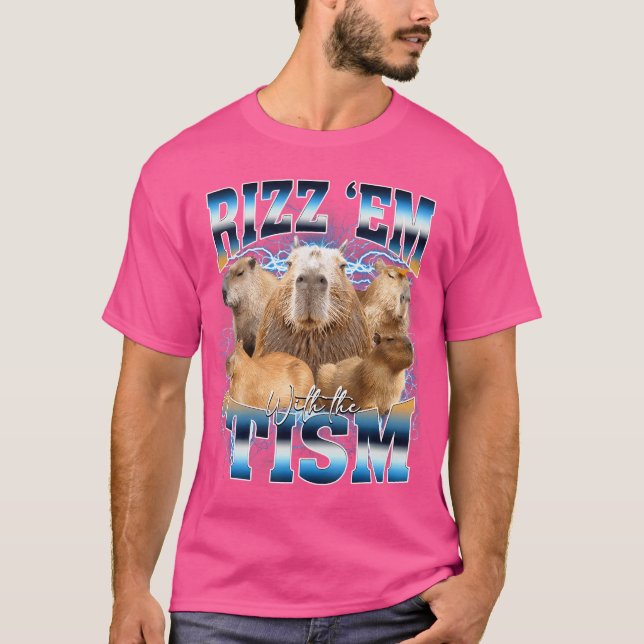 Rizzem With Tism Women Men T-Shirt (Front)