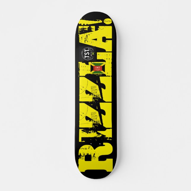 RIZZLA ! Skateboard, 7¾" Deck (Front)