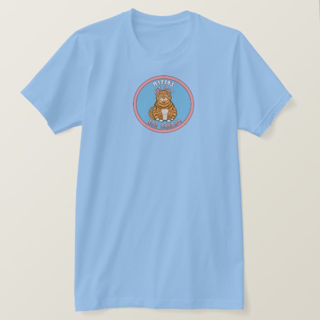Rizzo’s Fat Cat Ice Cream T-Shirt (Design Front)
