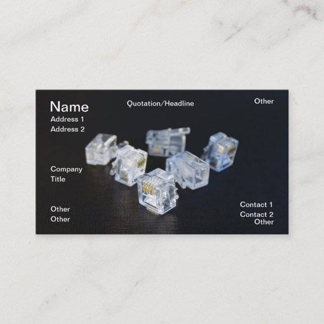 RJ45 BUSINESS CARD (Front)