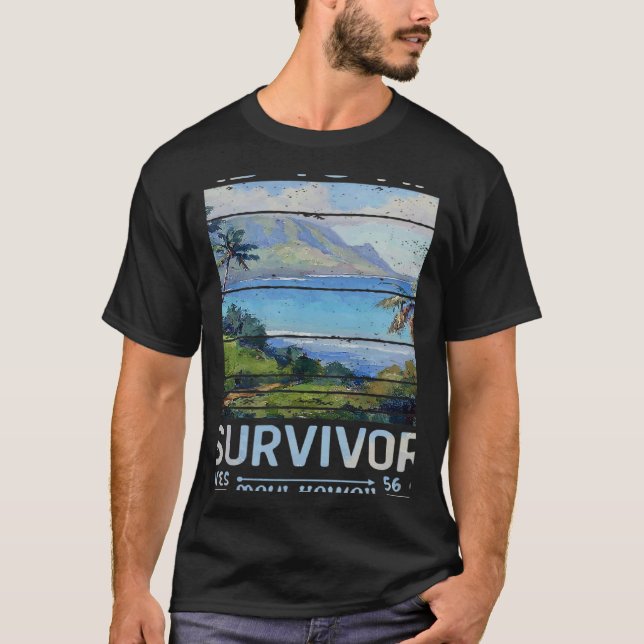 RJC Road to Hana Survivor Maui Hawaii Trip Adventu T-Shirt (Front)