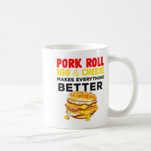 Rk Roll Egg And Cheese New Jersey Pride Nj Foodie Coffee Mug