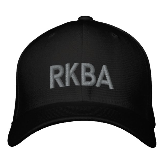 RKBA EMBROIDERED BASEBALL CAP (Front)