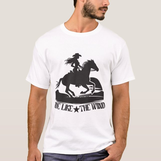 RLDE LIK THE WIND T-Shirt (Front)