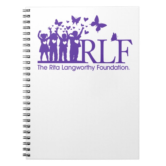 RLF Logo Notebook, 80 pages Notebook (Front)