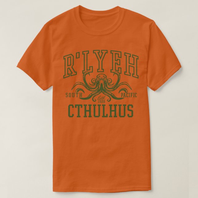 RLyeh Cthulhus T-Shirt (Design Front)
