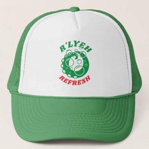 Rlyeh Laundry Detergent Innsmouth Lovecraft Trucker Hat