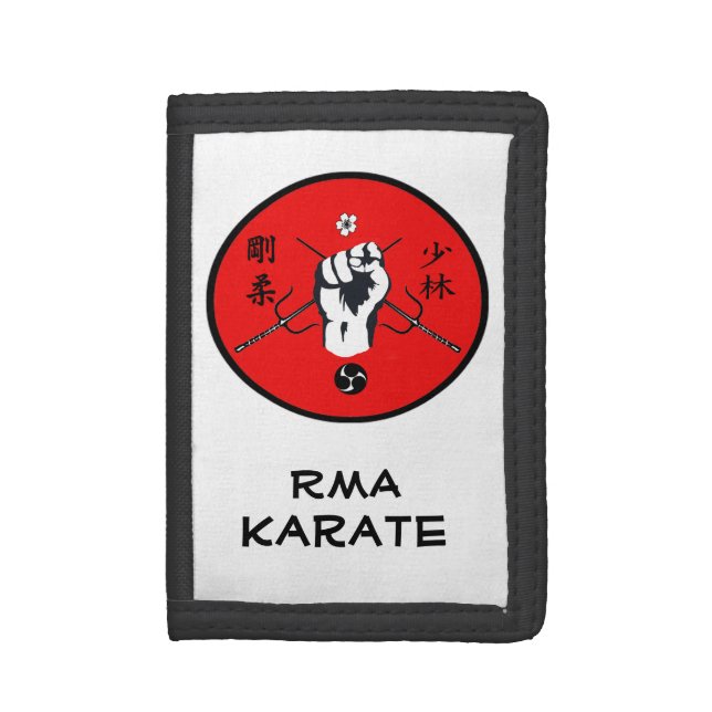 RMA Karate Nylon Wallet (Front Vertical)