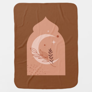  Rmadan Kareem Aesthetic Boho Fleece Blanket