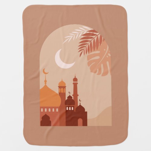  Rmadan Kareem Aesthetic Boho Fleece Blanket