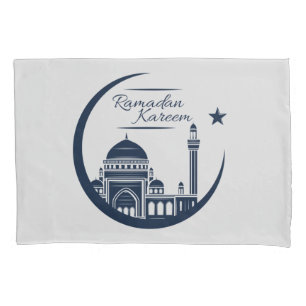  Rmadan Kareem Fleece Blanket Pillow Case