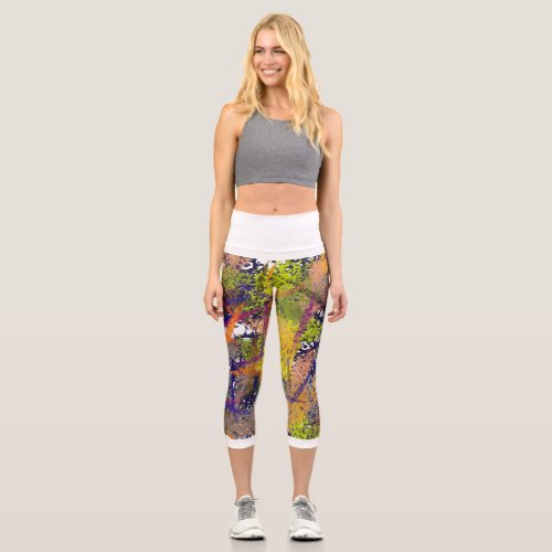 RMdesignflo55  HighWaistedCapris  Capri Leggings