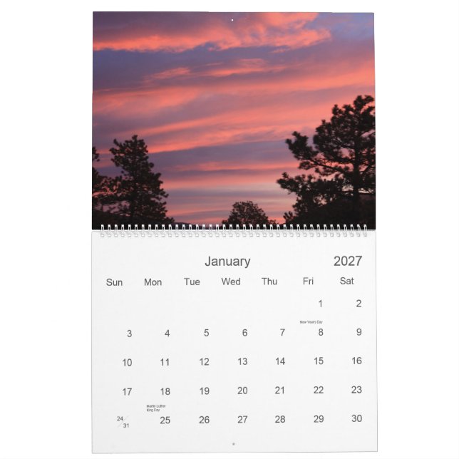 RMNP Seasons Calendar (Jan 2027)