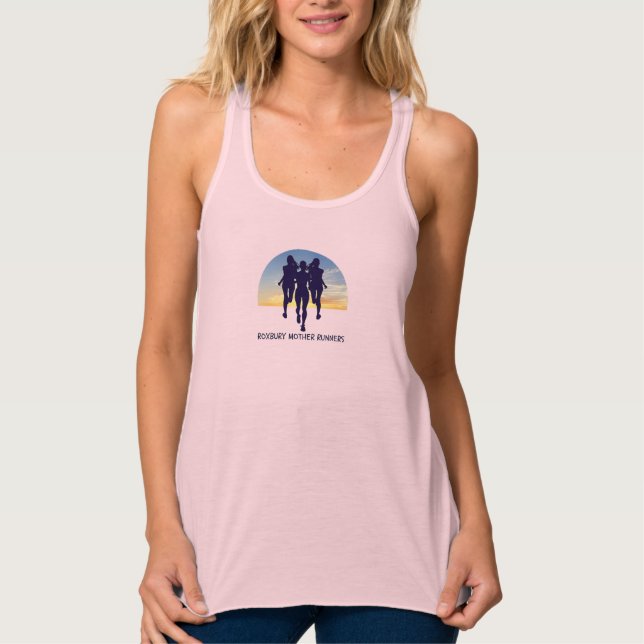 RMR Pink Racerback Tank Top (Front)