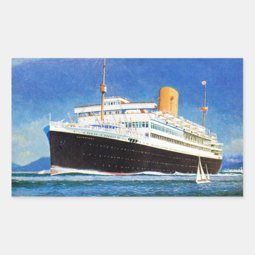 RMS Alcantara Rectangular Sticker