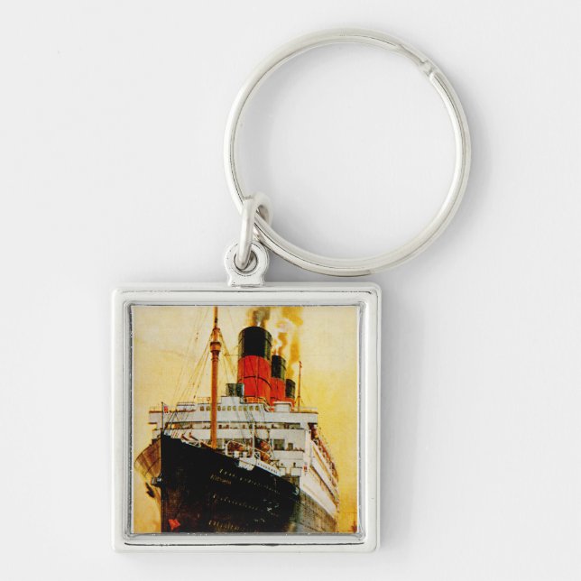 RMS Berengaria Keychain (Front)