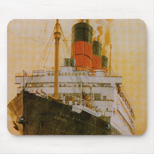 RMS Berengaria Mouse Pad (Front)