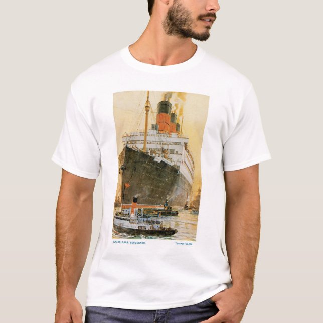 RMS Berengaria T-Shirt (Front)