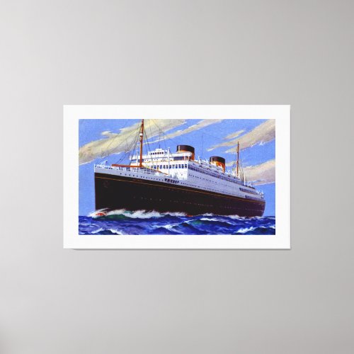 RMS Britannic  XL Canvas Print